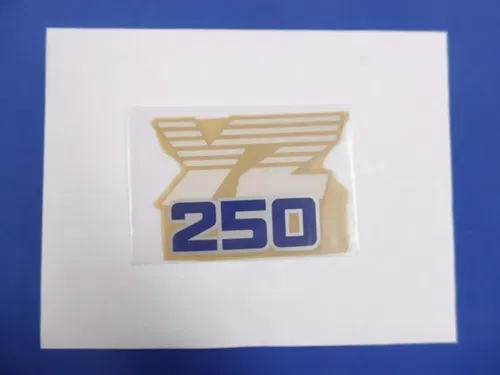 #2223 VINTAGE GENUINE YAMAHA TANK/AIRSCOOP DECALS SET FOR 1986 YZ250