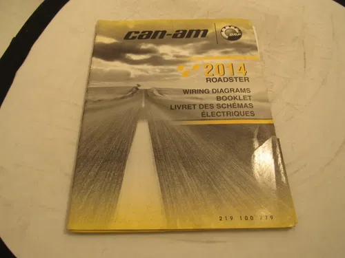2014 CAN-AM ROADSTER WIRING DIAGRAMS BOOKLET PART# 219100779