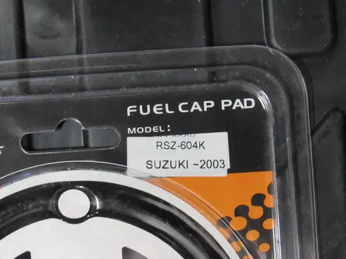 KEITI GAS CAP COVER BLACK SUZ PART# RSZ-604K