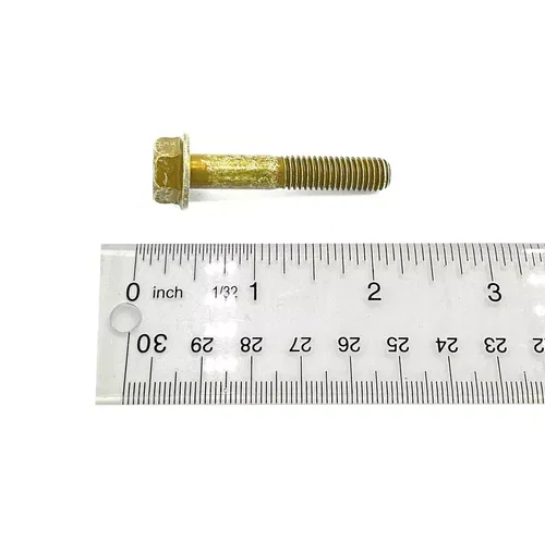 + (4) PACK + Polaris Hex Flange Screw, M8 x 1.25 x 45, Genuine OEM Part 7519738