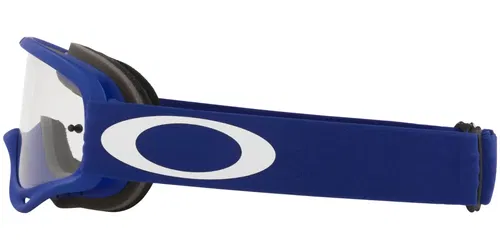 OAKLEY O-FRAME MX SAND GOGGLE MOTO BLUE W/ CLEAR LENS AND BLUE STRAP