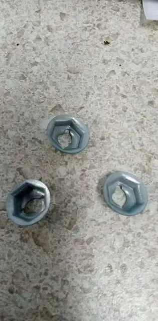 HARLEY DAVIDSON - 7945 - OEM NOS SELF THREADING NUT 3 PACK
