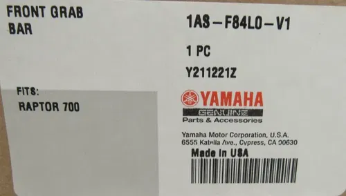 OEM YAMAHA RAPTOR 700 2009-2024 FOOTWELL KIT W/ EXTENSIONS +BUMPER/ OE23YFM7R