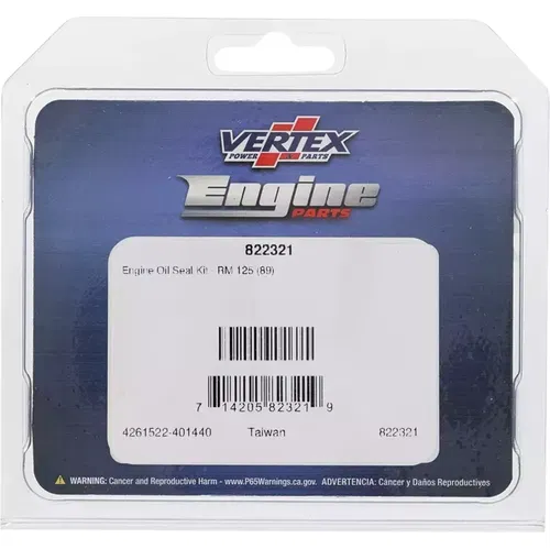 Genuine Brand New Vertex Engine Oil Seal Kit For Suzuki RM125 1989 NOS