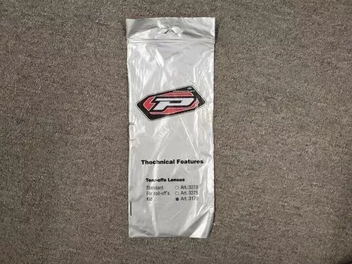NEW OEM PROGRIP CLEAR TEAR OFFS LENSES KID ART 3170 NOS PG3170