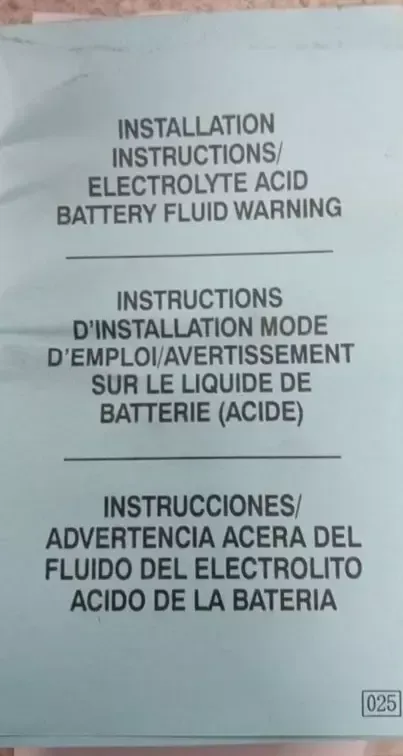 YUASA YB4L-A YUMICRON 12 VOLT DRY CONVENTIONAL BATTERY, YUAM224LA