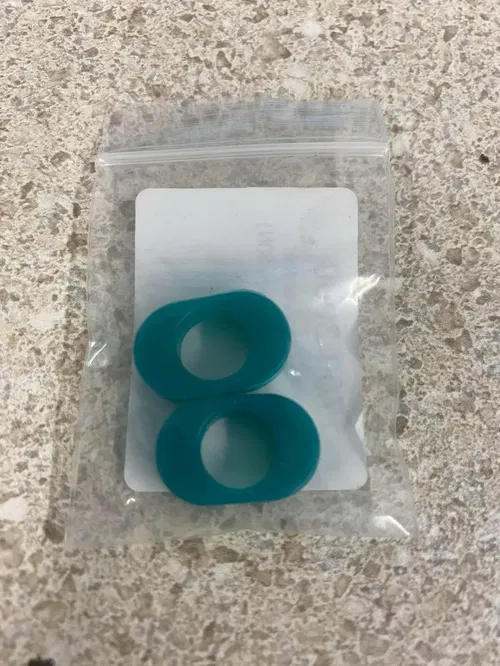 TORC1 RACING REPLACEMENT ELASTOMERS (Green, Hard) (Set of 2)