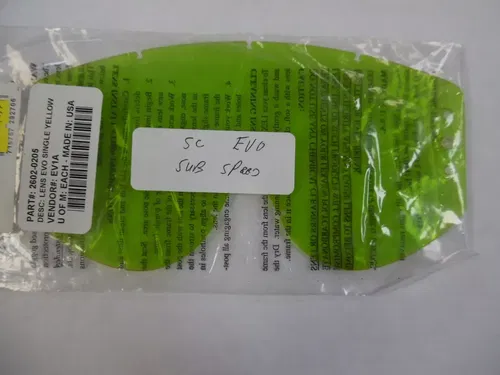 BIN1:D 06-135 EV1A SMITH EVO REPLACEMENT LENS YELLOW NEW
