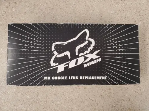 BRAND NEW FOX CLEAR MX ANTI FOG 30-143 K11126 REPLACEMENT LENS SOLD EACH NOS