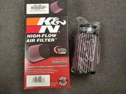 NOS OEM STILL FACTORY SEALED IN PLASTIC K&N HIGH FLOW AIR FILTER RU-3030