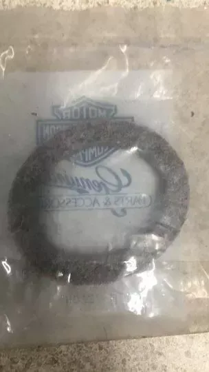 HARLEY DAVIDSON - 45850-48 - OEM NOS FELT FORK SEAL WASHER