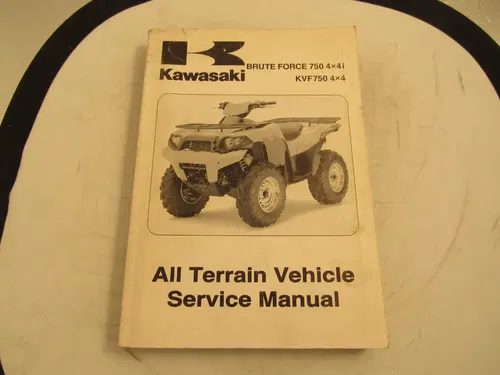 2008 KAWASAKI KVF750 4X4 ATV OWNERS SERVICE MANUAL/ 99924-1394-01