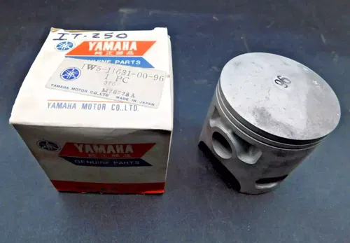 NOS OEM Piston, .96 STD Standard: Yamaha  1977 1978 IT250, # 1W5-11631-00-96