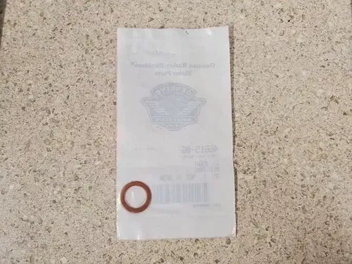 NEW OEM HARLEY DAVIDSON COPPER WASHER QTY 1 NOS PN# 46615-06