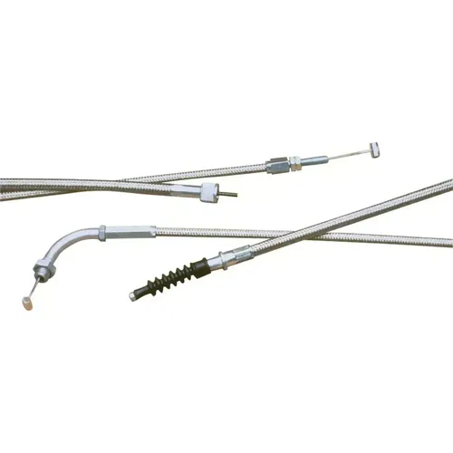 Honda MOTION PRO 62-0538 ARMOR COAT BRAIDED STAINLESS STEEL PULL THROTTLE CABLE