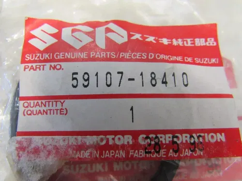 BIN58A- SUZUKI-59107-18410- CALIPER SEAL 1977-98 MANY MODELS CHECK FIT  N.O.S.