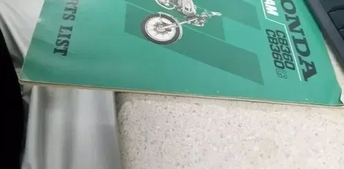 VINTAGE 1973 HONDA DREAM CB360 CB360G PARTS LIST