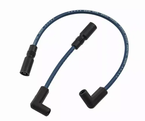 Accel Custom Fit Blue 8mm Spark Plug Wires Harley 1999-17 FXD FLD Dyna 171097-B