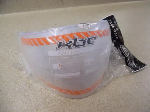 08-33 KBC TURKER ROCKY BIKERS CHOICE OFS HELMET SHIELD / VISOR CLEAR 83-0123 NOS