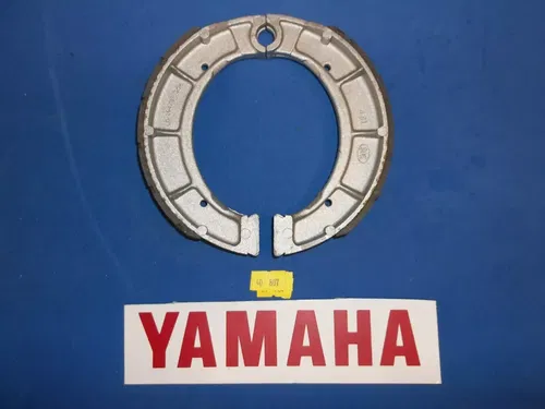40-807 Emgo YAMAHA DIRT/ STREET BIKE REAR BRAKE SHOES 528 GROOVED