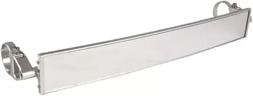Axia Alloys MODPRVMSM-C 17" Wide Panoramic Rearview Mirror Chrome NO Clamps