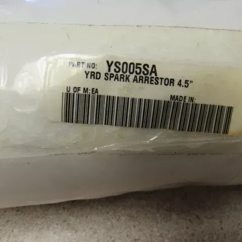 YOSHIMURA YS005SA YRD SPARK ARRESTOR 4.5'' OEM N.O.S.