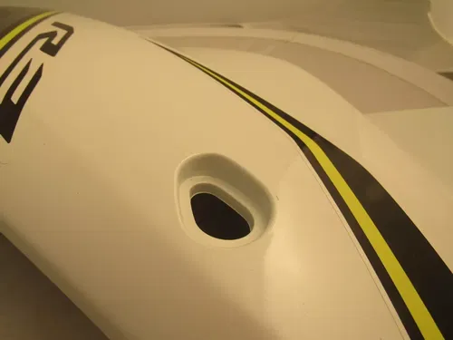 15-2018 YAMAHA YZF R3 YZFR3 RH RIGHT SIDE FAIRING WHITE BLACK . 1WD-XF83M-B0-P2