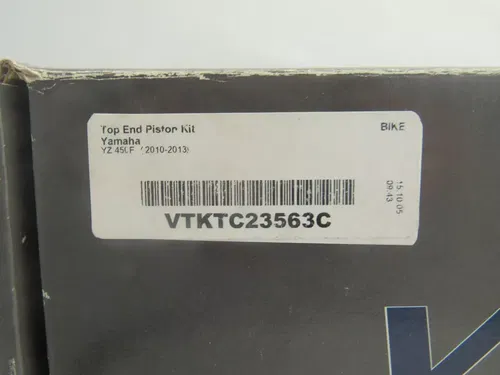 2010-13 Yamaha YZ450F Vertex Top End Piston Kit VTKTC23563C NOS FACTORY SEALED