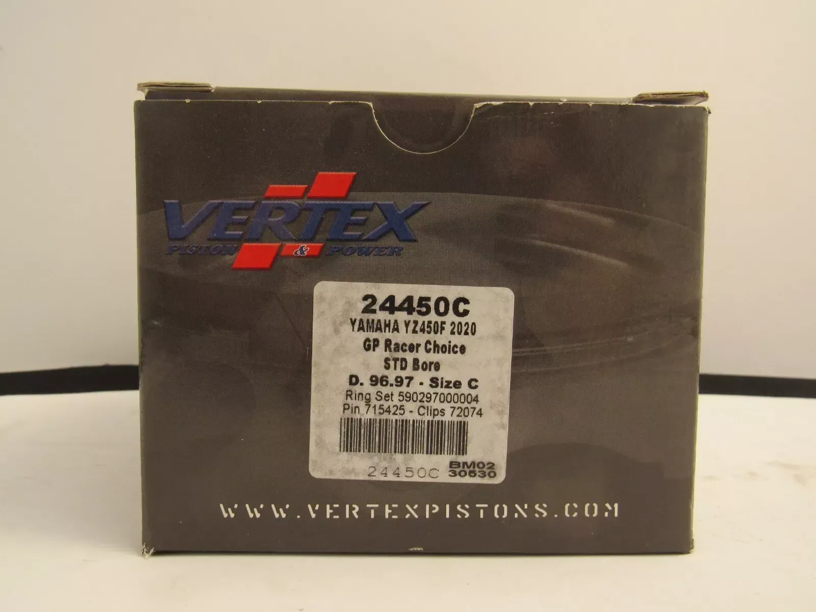 VERTEX Gp Racer Choice STD Bore 96.97 Size C YAMAHA Yz450f 2020-2022 24450C