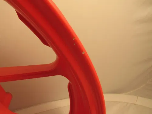 GENUINE OEM YAMAHA OEM CAST WHEEL (ORANGE) / 2DR-25168-00-P3 (SEE DESCRIPTION)