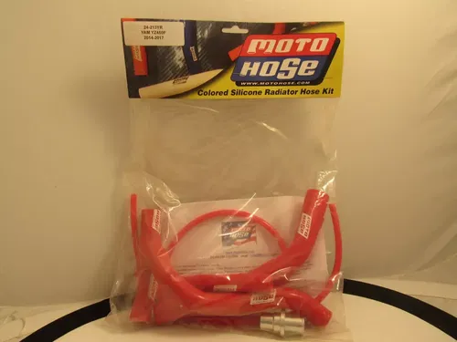 Genuine Moto Hose Radiator Kit 24-213YR Kit Red Yamaha Yz450F 2014-2017 New NOS