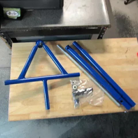 SUZUKI 99950-70041-FRT PRO STAND FRT/ADP BLUE/BLK POWDER COAT OEM NOS
