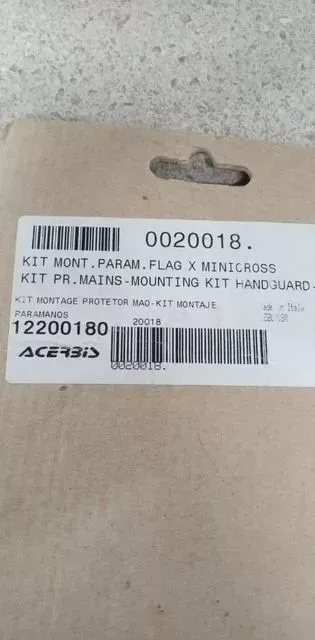 ACERBIS 12-2001-80 MINICROSS FLAG MOUNT KIT