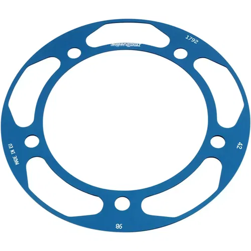 Supersprox Edge Rear Sprocket Insert Blue RACD-1792-42-BLU Suzuki GSXR 650 2008
