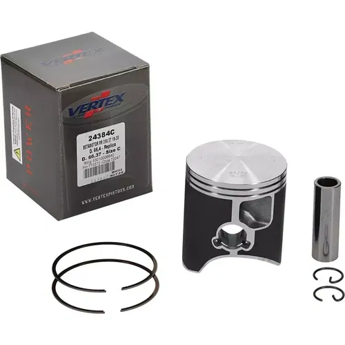 Vertex Cast Replica Piston Kit 66.37mm 24384C For Beta RR 2T 250 2018-2022 NOS