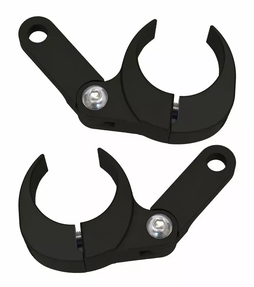 ModQuad UTV A-Pillar Light Mount 1 7/8" 1.875 Cage Part LMAP-1.875-BLK Black NOS