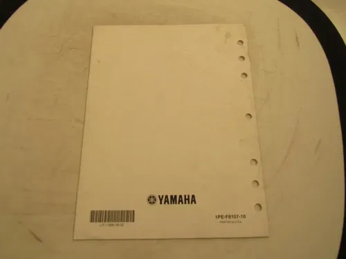 2013 YAMAHA RAPTOR 700 GENUINE OEM ASSEMBLY MANUAL/ PART# LIT-11666-26-02