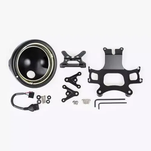 J.W. Speaker 7" Headlight Adapter Kit for DUCATI Monster 821/1200 2015-2019 NOS