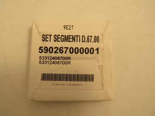 VERTEX PISTON RING OD:67MM/ 1.00MM OVER STANDARD FOR 1988-2006 YFS 200 BLASTER