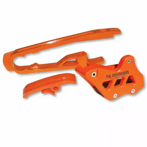 TM DESIGNWORKS - KTM-086-OR - KTM SLIDE N GUIDE KIT, ORANGE