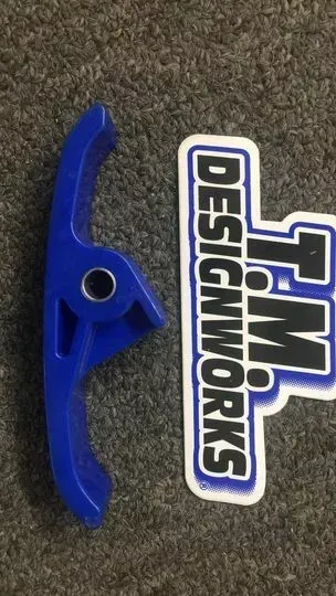 TM DESIGNWORKS - KTM-FP2-BUS - REPLACEMENT LOWER FRAME PAD, BLUE
