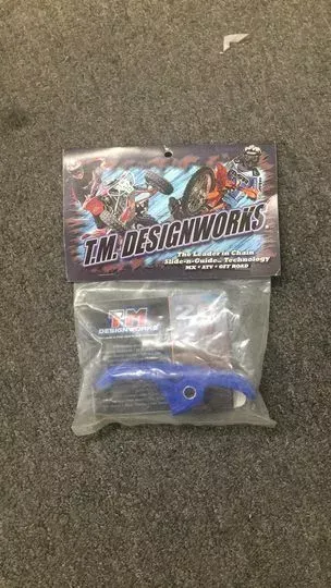 TM DESIGNWORKS - KTM-FP2-BUS - REPLACEMENT LOWER FRAME PAD, BLUE