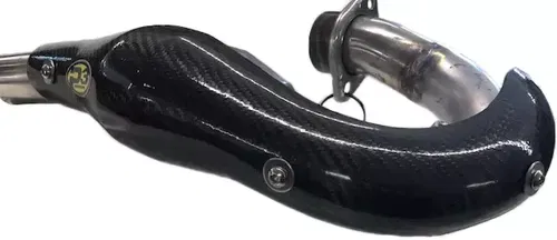 P3 CARBON FIBER HEAT SHIELD KAWASAKI KX450F 2019-2021 FMF WITH HARDWARE 216075