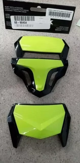 ZOX - 88-90454 - Z-MOD 3 VENT KIT GLOSS FLOU YELLOW