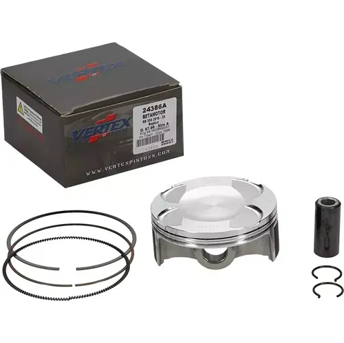 Vertex Forged Replica Piston Kit 24386A Beta 350RR 4T 2016-2022 87.96mm Replica