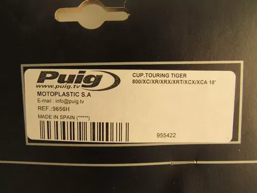 New PUIG Smoke Windshield TOURING For TRIUMPH TIGER 800/XRT/XCX 2018-2020 9656H