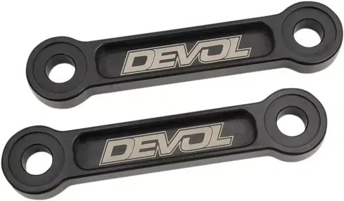 YAMAHA TENERE 21-2022 XTZ07 DeVol Lowering Link ONLY 1SET  Black 1.25" 0115-5701