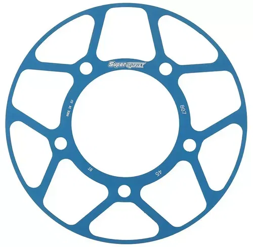 Supersprox Edge Rear Sprocket Insert RACD-807-45-BLU 2011-18 Suzuki GSXR750 NOS