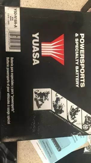 YUASA YUMICRON - Y50-N18A-A - YUAM228AY CONVENTIONAL 12-VOLT DRY BATTERY