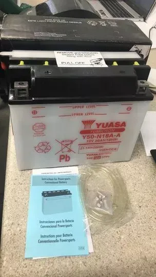 YUASA YUMICRON - Y50-N18A-A - YUAM228AY CONVENTIONAL 12-VOLT DRY BATTERY